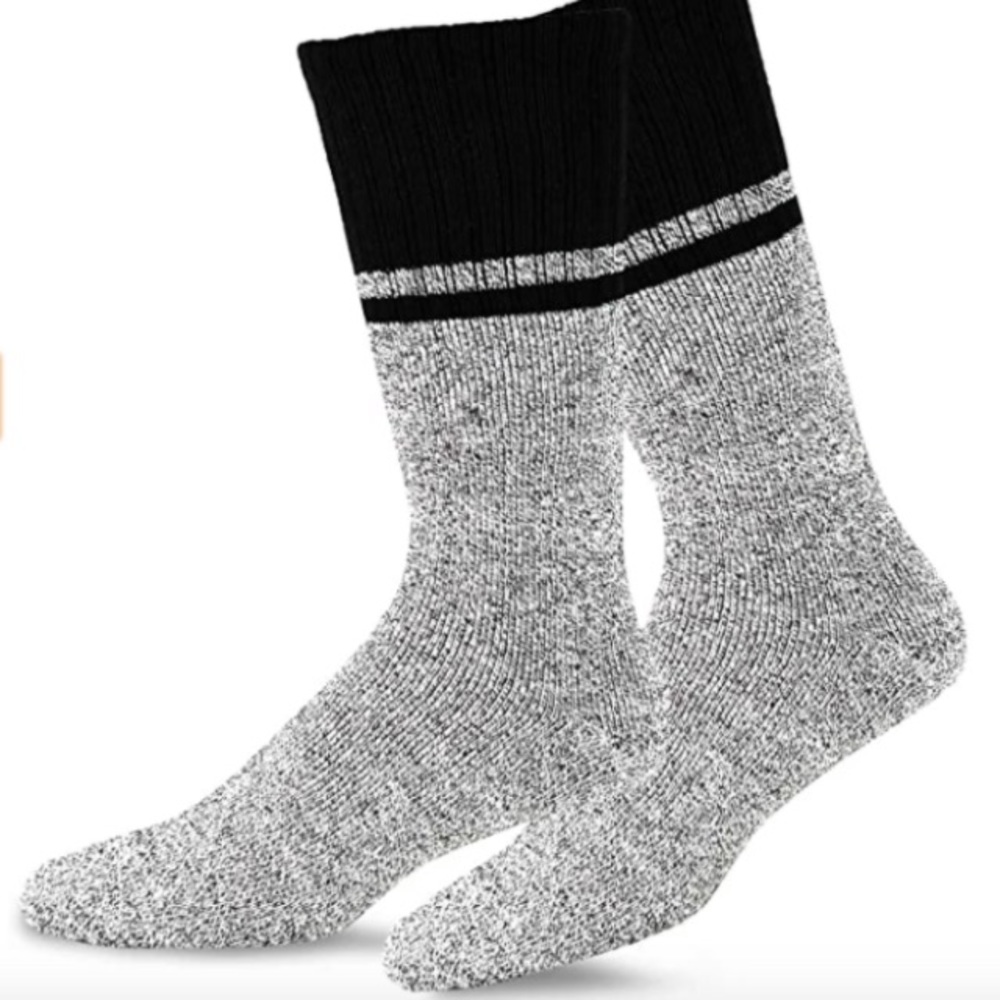 100% Recycled Cotton Socks Pair